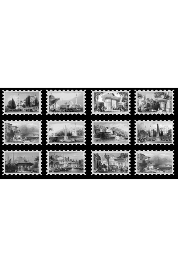 Stamp Shaped Sticker