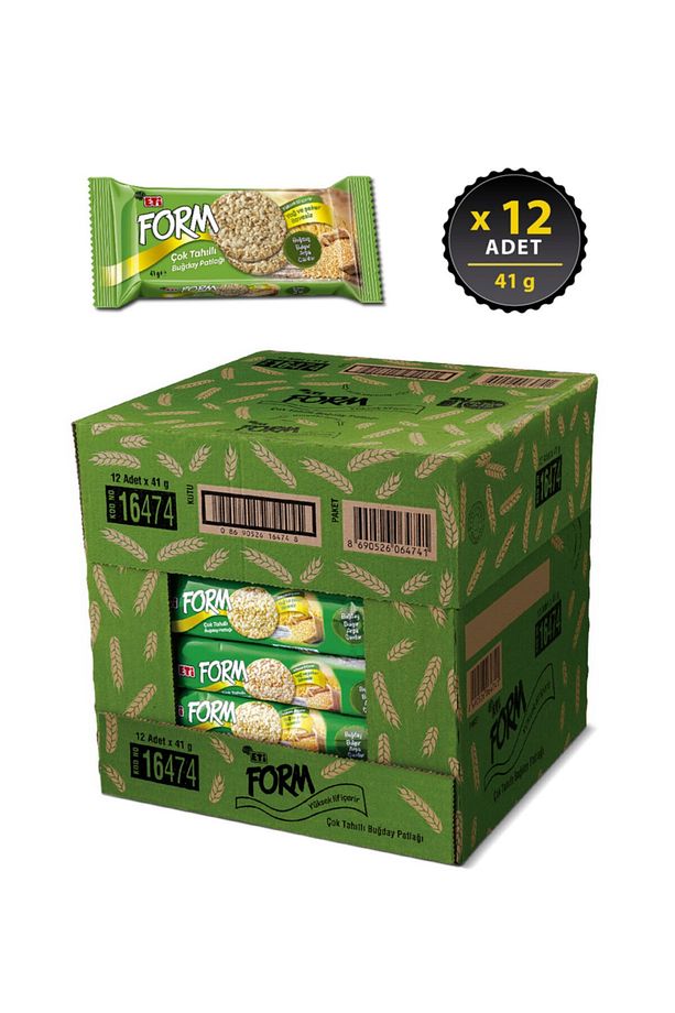 Form Çok Tahıllı Buğday Patlağı 41 g x 12 Adet - 2