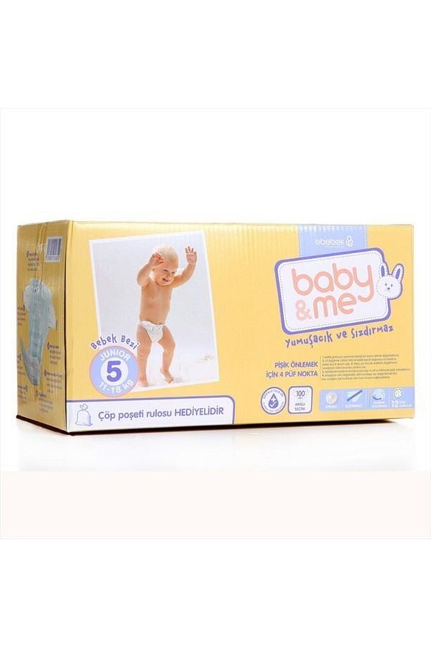 Junior 5 Numara Bebek Bezi 11-18 kg 100 Adet BAE-20085 - 3