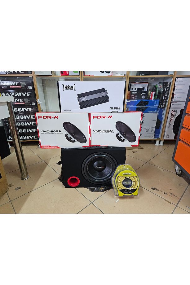 PAKET SES SİSTEMİ FOR-X OVAL SETİ - 1