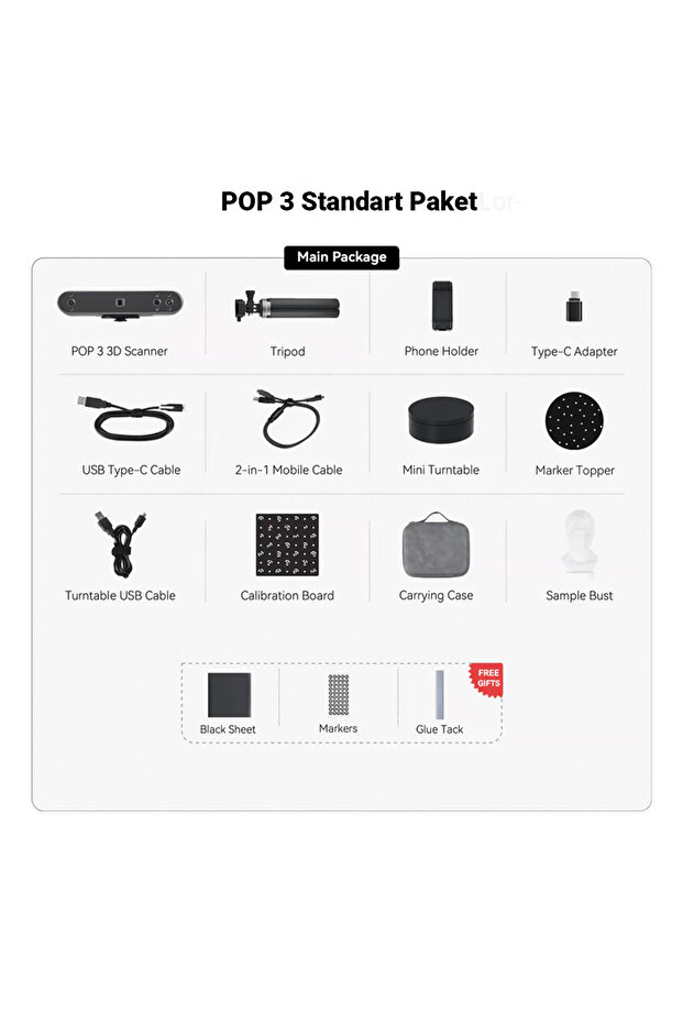Revopoint 3D Scanner POP 3 Standard Edition - 4