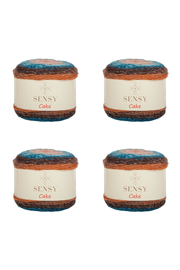 Cake Knitting Yarn 4 Pieces