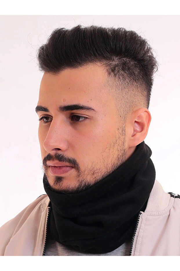 Polar Neck Collar Basic Beret - Bll4846 - 5