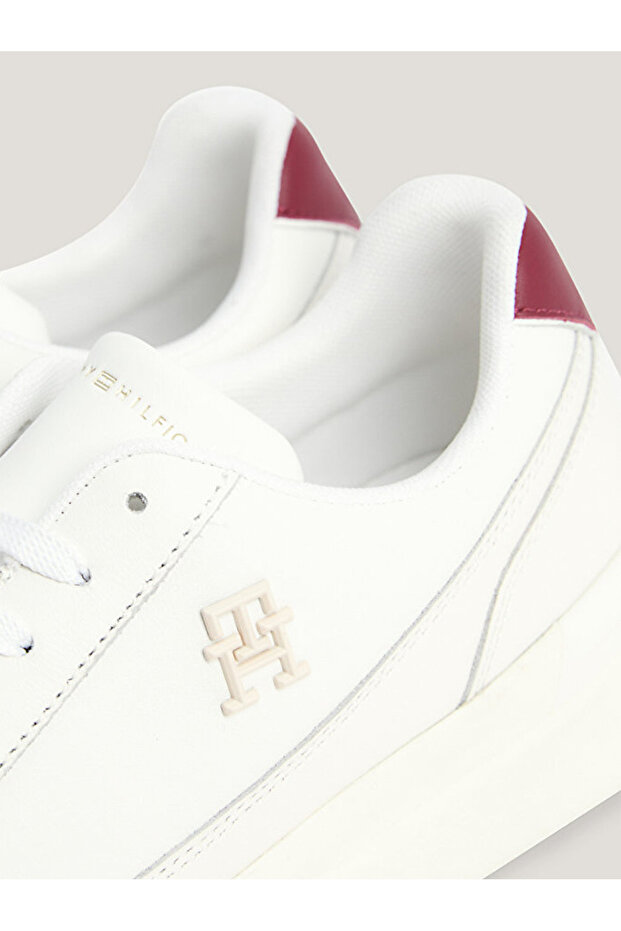 Elevated Leather Cupsole Trainers - 4