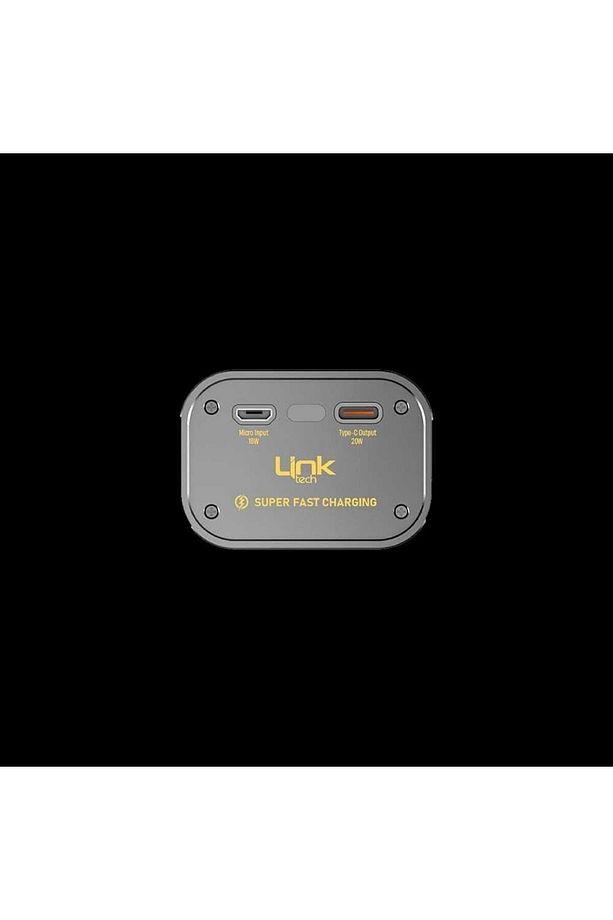 Link Tech C122 Strong 10000 Mah Pd 22.5w Şeffaf Powerbank Sarı - 2