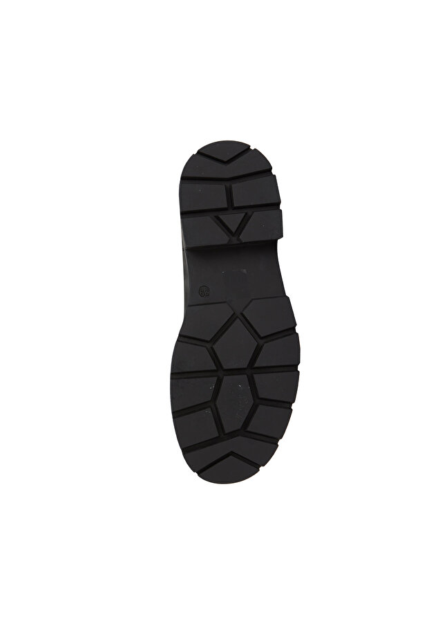 Siyah Kadın Deri Bot - 5