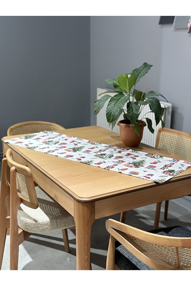 عداء أبيض منقوش لعيد الميلاد - 3