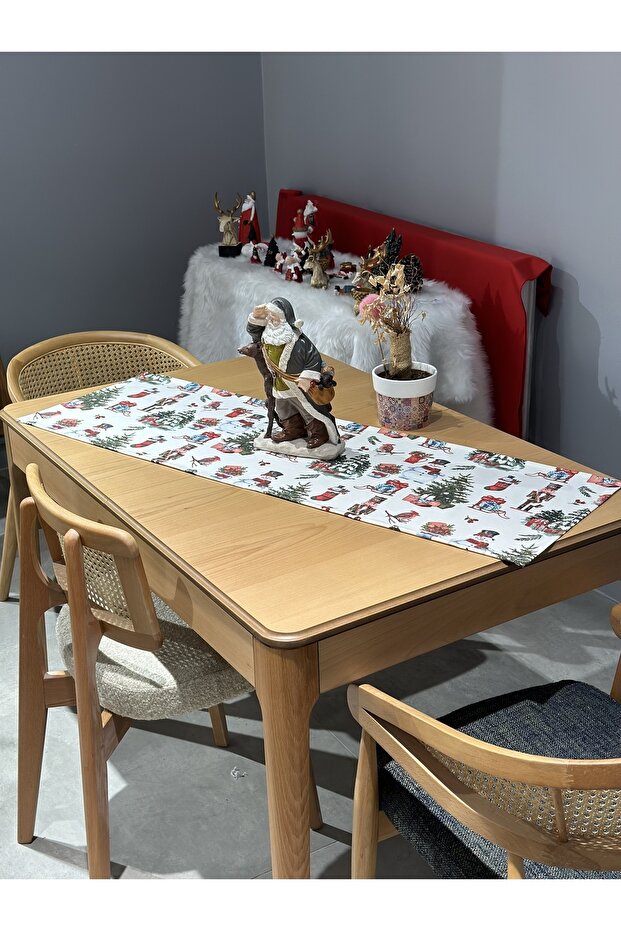 عداء أبيض منقوش لعيد الميلاد - 2