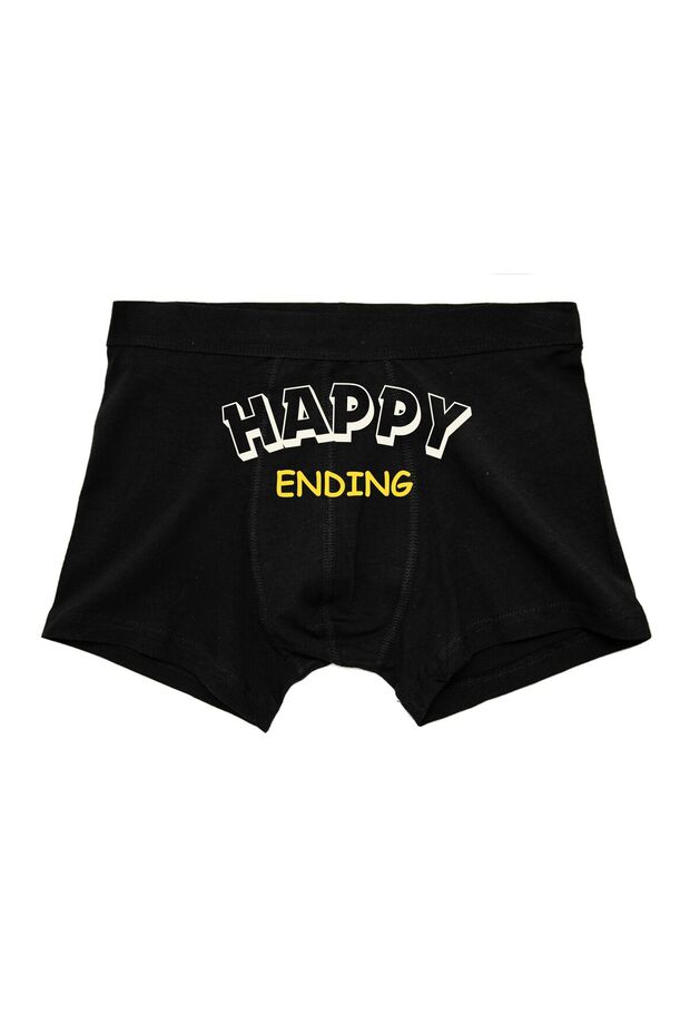 Happy Ending - Funny Patterned Gift Boxer - 1