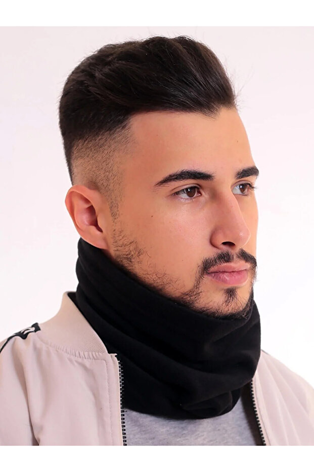 Polar Neck Collar Basic Beret - Bll4846 - 3