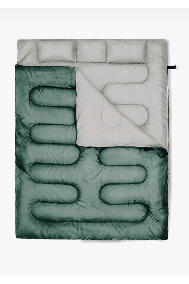 Matte Green Double Sleeping Bag