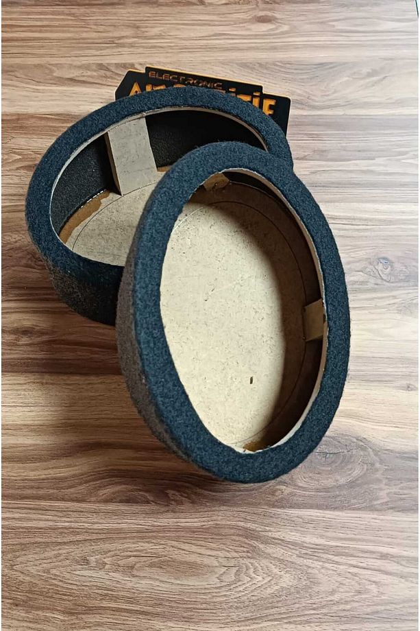 Oval Hoparlör ve Midrange Yükseltmesi Bezli MDF 1takım (2adet) - 4