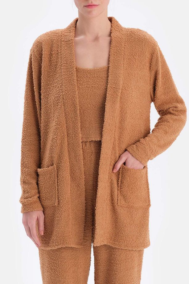 Camel Şönil Hırka - 5