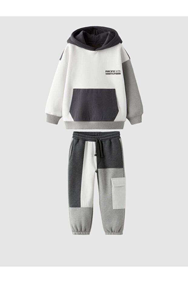 New Season Hooded Unisex Top and Bottom Set