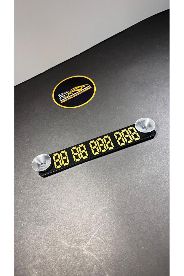 Vantuzlu Numaratör Siyah - 2