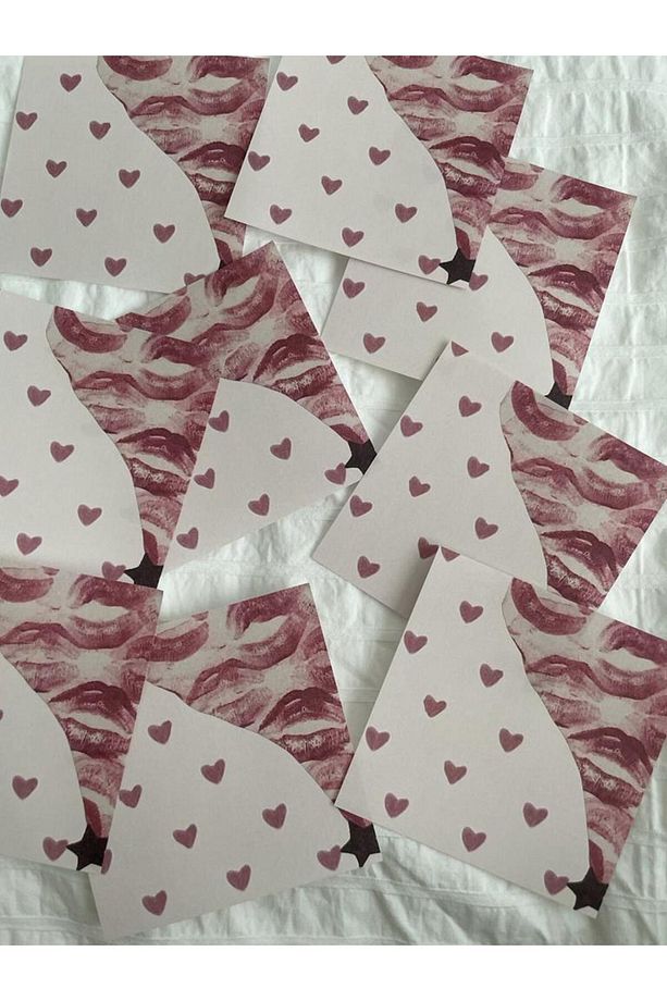 Coquette Heart Memo Pad Kare Not Defteri - 3