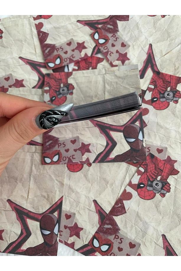 Aesthetic Spider Memo Pad Kare Not Defteri - 2