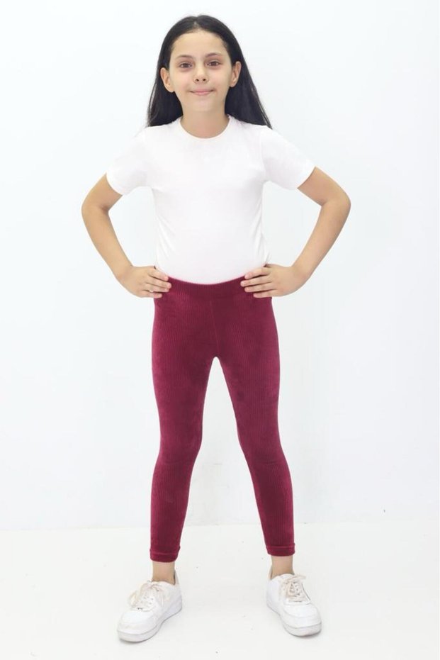 Girl's Lycra Velvet Leggings (It Is Recommended to Buy One Size Larger)
