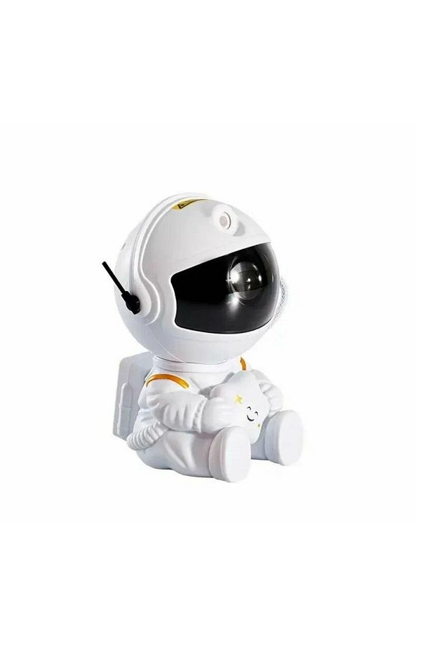 Mini Boy Astronot Projektör Gece Masa Lambası Galaxy Gökyüzü Nebula Projeksiyon Kumandalı Aydınlatma - 5