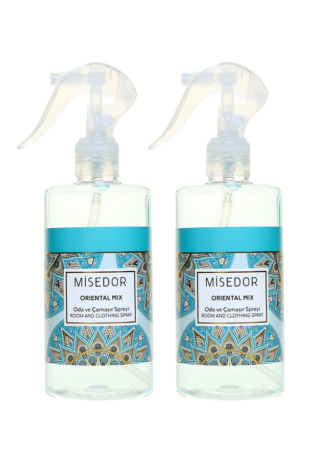 2 Li Set Oriental Mix Oda ve Çamaşır Parfümü 330 ml - 1
