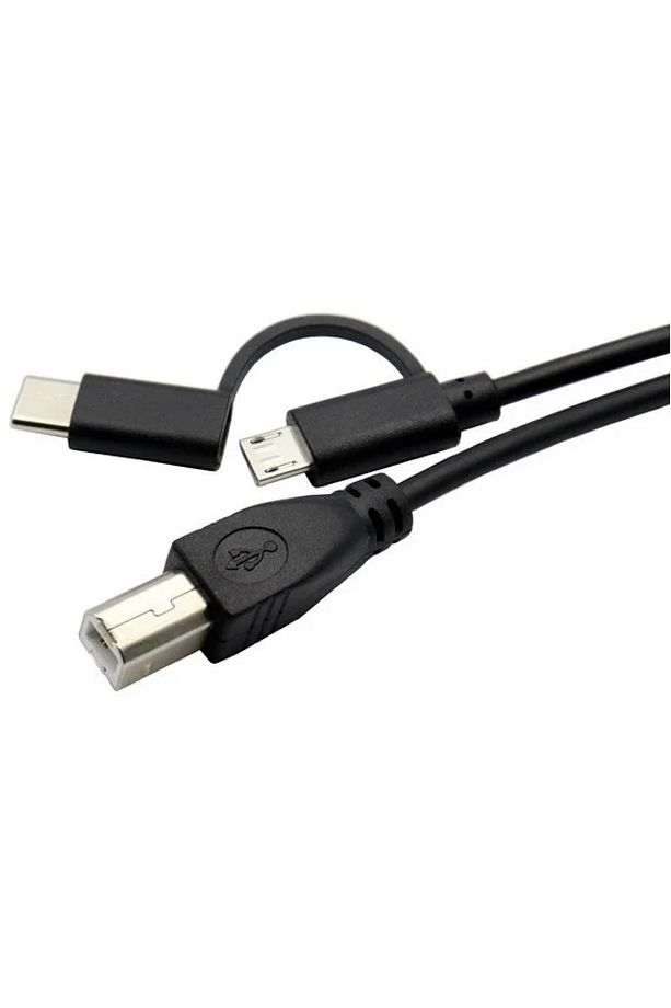 5133 Type C + Micro Usb Yazıcı Printer Piyano Midi Bağlantı Kablosu - 3