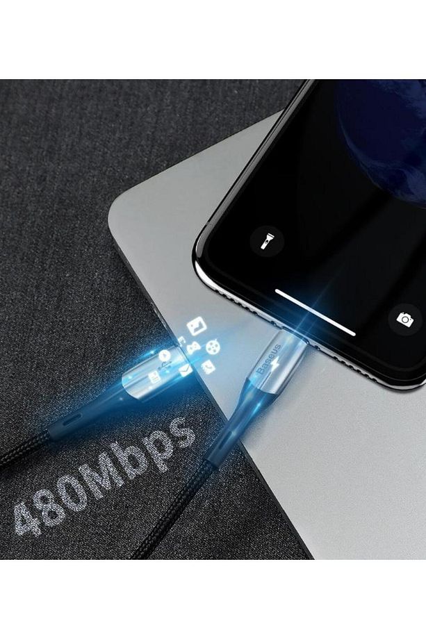 Super Şarj Örgü Tasarım 1mt 18w Iphone Şarj Kablo Iphone 11 12 13 14 Pro Max Şarj Ve Veri Akt - 3
