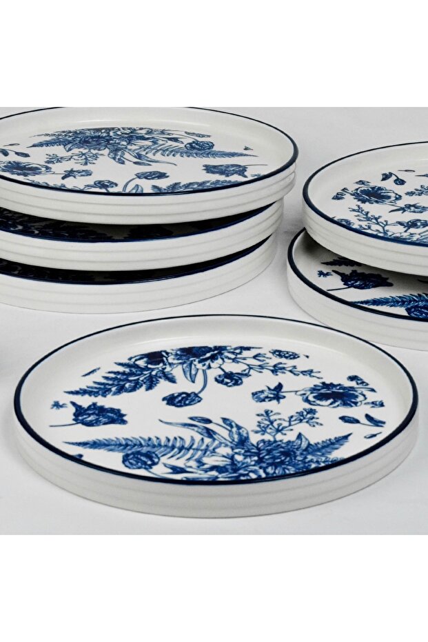 Yuvarlak 6'lı Servis Tabağı - 2