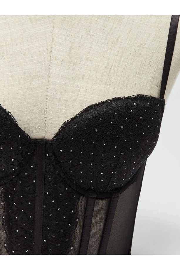 LCW DREAM Balensiz Dolgusuz Dantelli Bralet - 3
