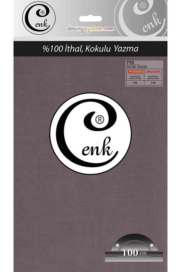 Düz Renk Poşetli Yazma 100 Cm 3 Adet Karma 20 (426 SÜTLÜ KAHVE/142 EKRU/770 SICAK VİZON) - 4