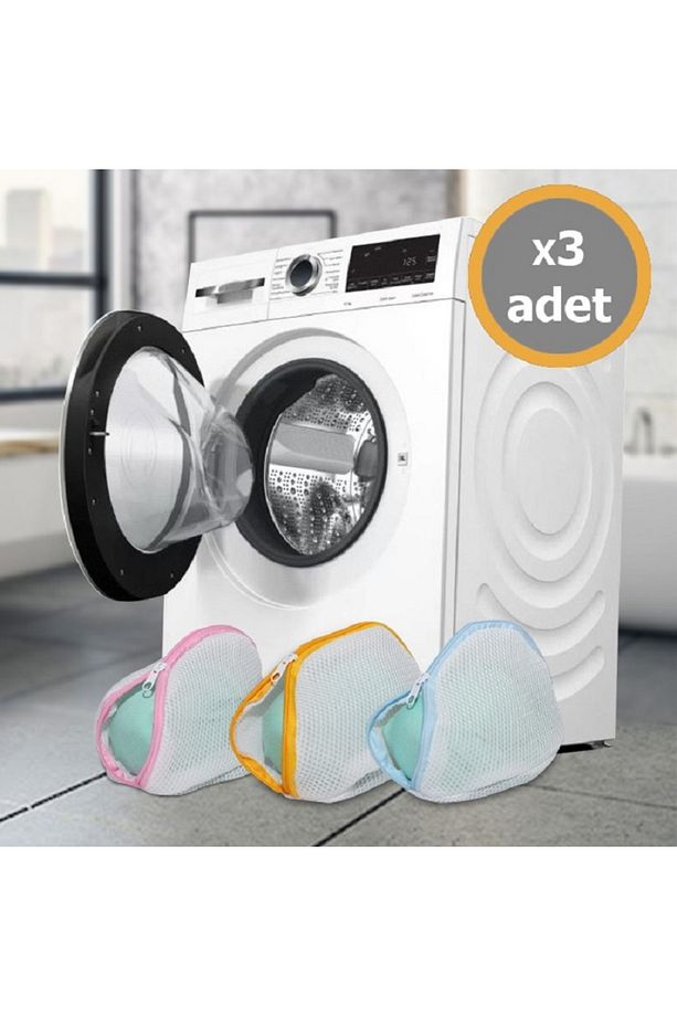 Lüx Air Sütyen Yıkama Filesi 3 Adet ( Extra Yumaşak Kalın File ) - 1