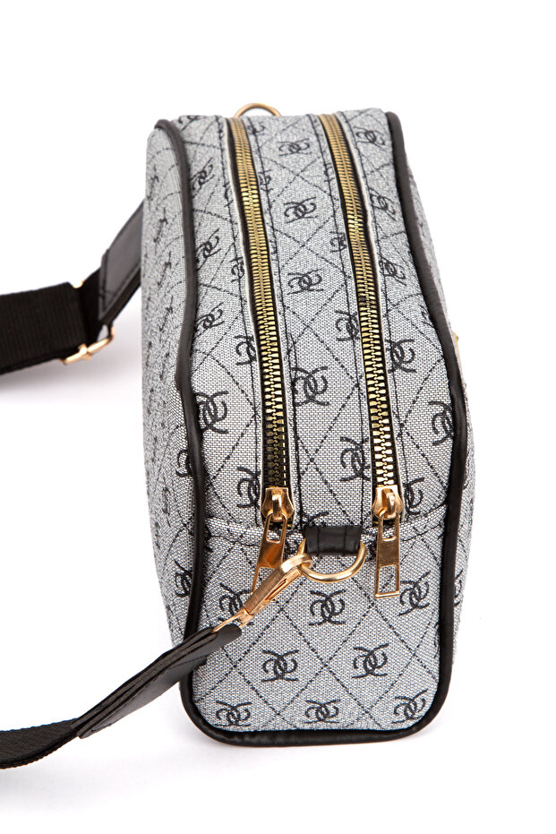 Patterned Cross Strap Shoulder Bag - 5