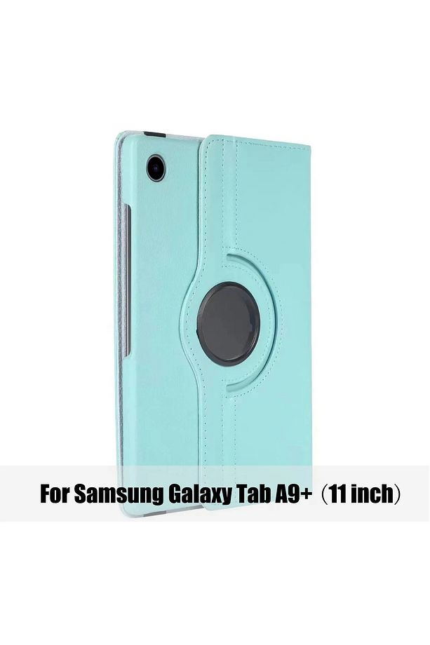 Samsung Galaxy Tab A9 + Plus (11 inç) 2023 PU Wake Fonksiyonu 360 Dönen Standı Tablet Kılıdı x210 - 1