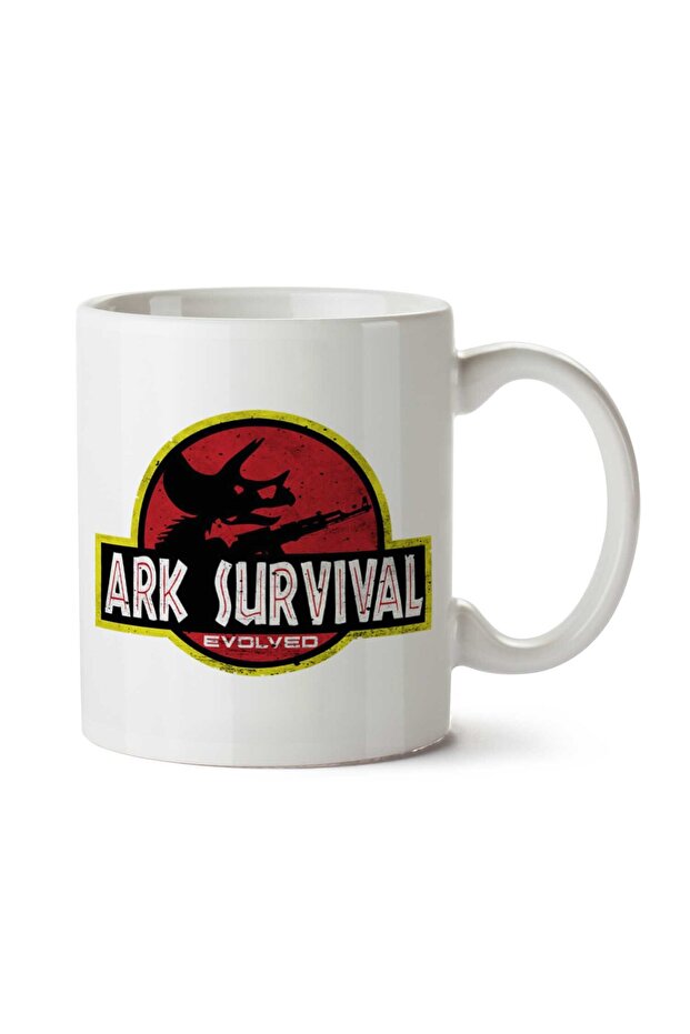 كوب مطبوع على الجانبين من Ark Survival Evolved Jurassic Park