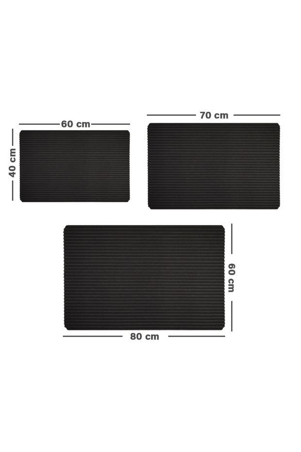 Kapı Önü Paspası Vinil Kaymaz Tabanlı 40x60 - 7