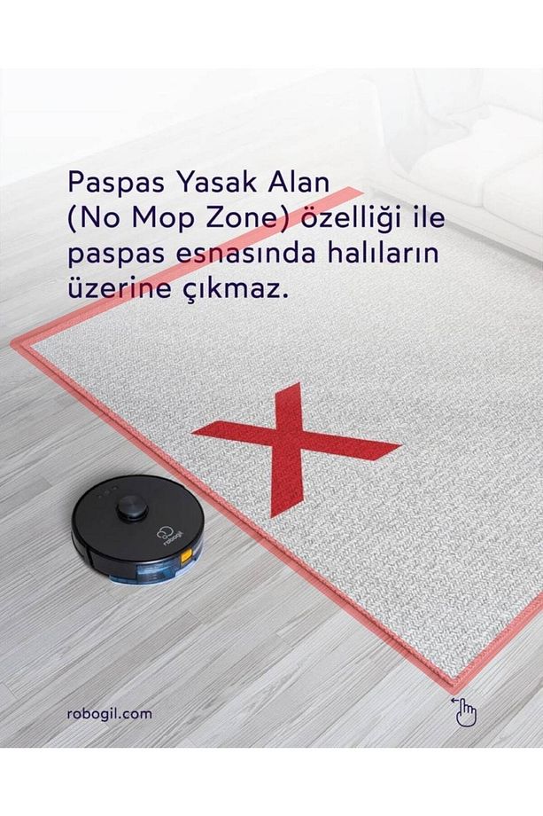 Stella 500b Yeni Nesil Robot Süpürge Ve Robot Paspas - 7
