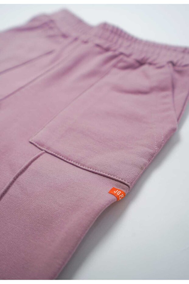 بنطلون بلون مسحوق - 2