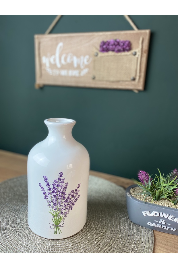 مزهرية أنيقة بنمط اللافندر - 1