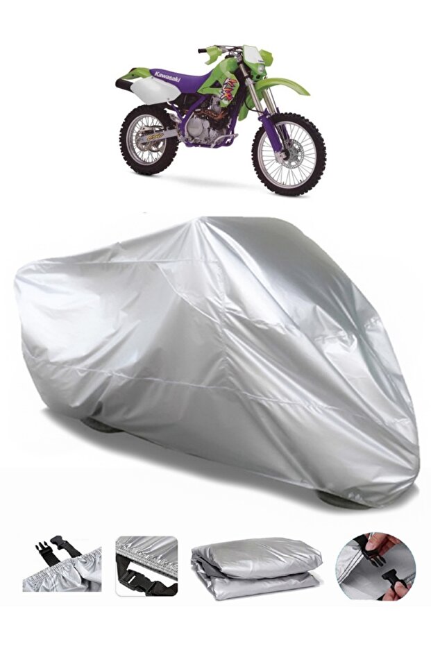 Kawasaki KLX 650 Rear Bag Compatible Motorcycle Tarpaulin Luxury Quality Thick High Quality