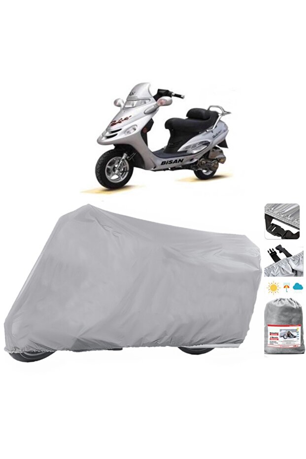 Bisan Pacific 125 Motorcycle Tarpaulin Waterproof UV Sun Protection