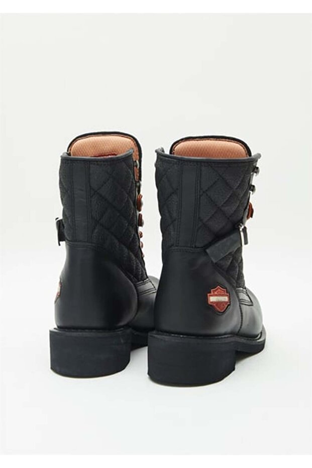 025M100031 NEW WORKER DERİ SİYAH BOT - 6