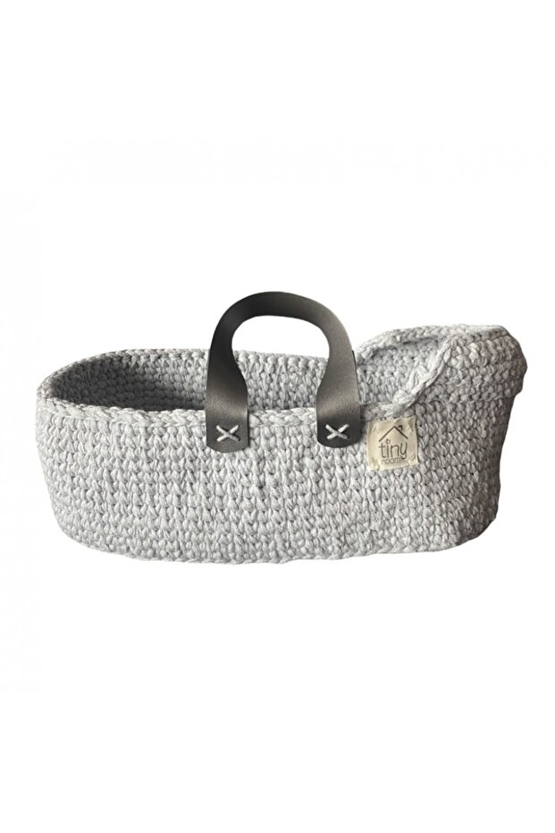 MİNİ ÖRGÜ PUSET / GRİ - 1