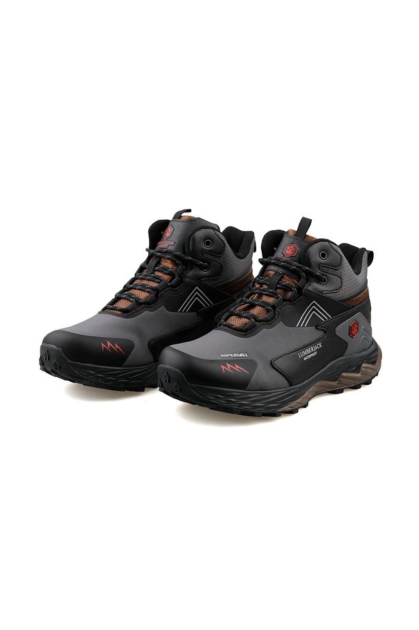 3W Burk 3Pr Erkek Trekking Bot Ve Ayakkabısı 101386636 Gri - 3