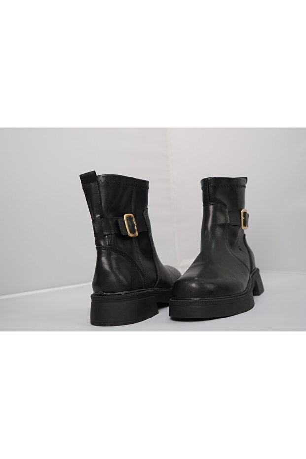 KIŞLIK KADIN DERİ BOT - 4