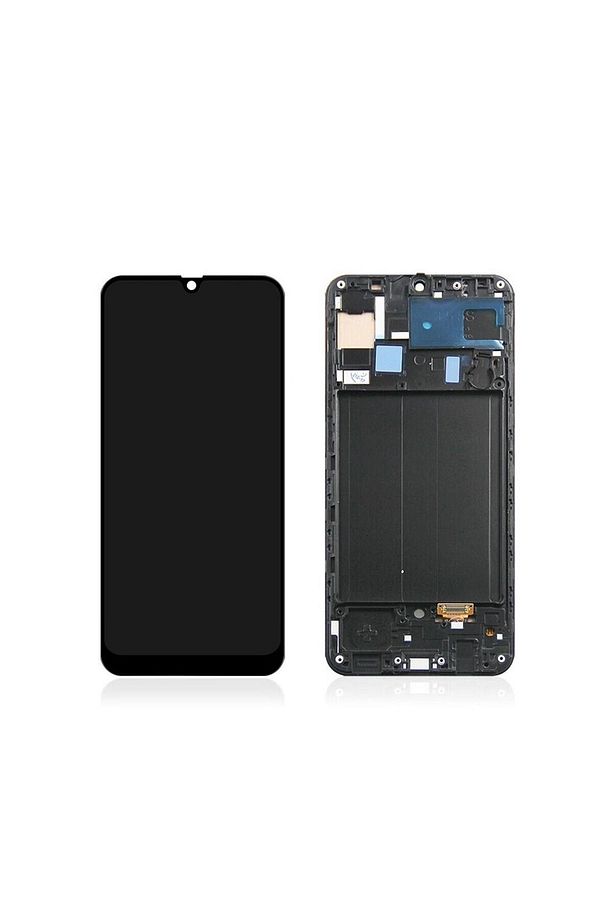 Galaxy A30 A305 Uyumlu Lcd Ekran Dokunmatik Siyah Oled Çıtalı - 1