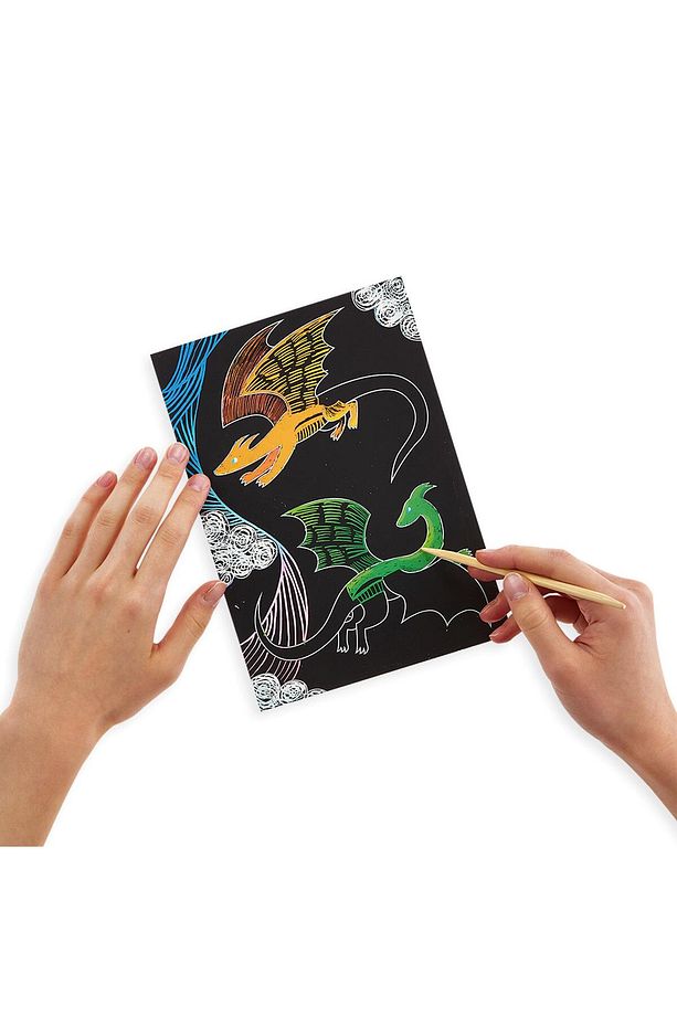 Scratch & Scribble - Fantastic Dragon - 2
