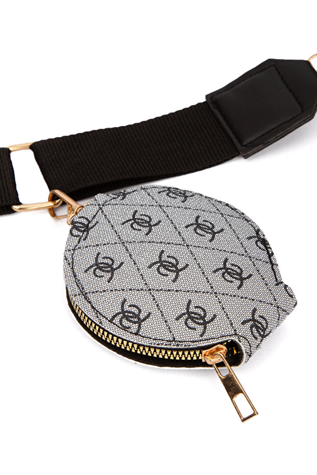 Patterned Cross Strap Shoulder Bag - 8
