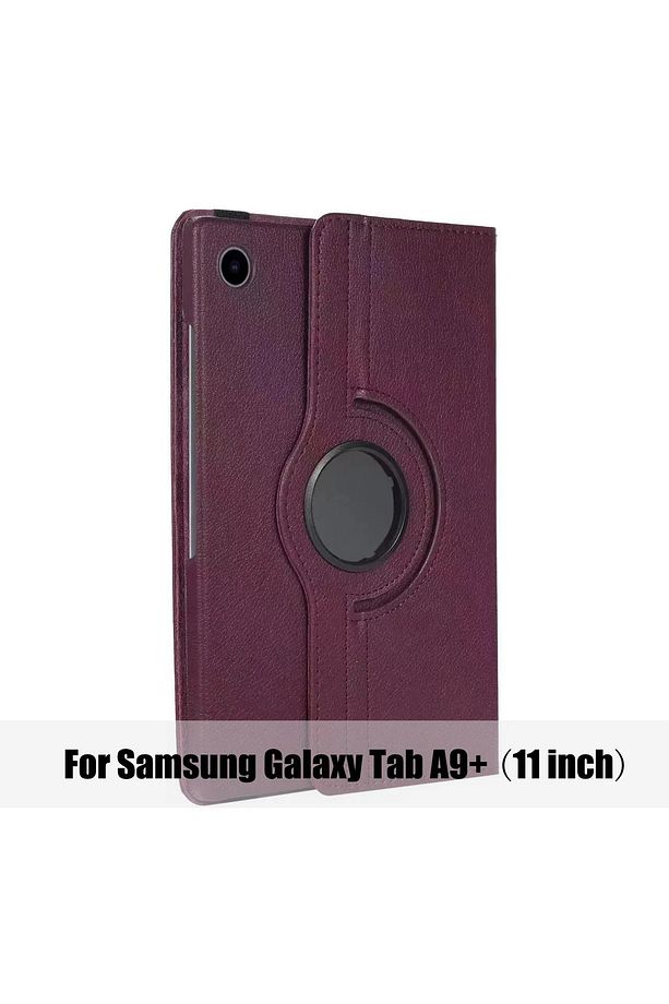 Samsung Galaxy Tab A9 + Plus (11 inç) 2023 PU Wake Fonksiyonu 360 Dönen Standı Tablet Kılıdı x210 - 1