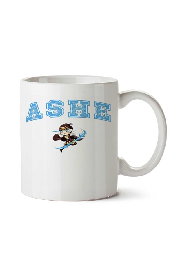 كوب Ashe Premium Branca مطبوع على الجانبين