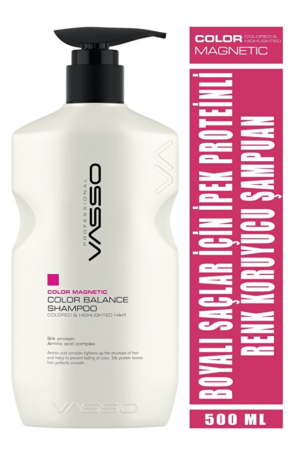 Boyalı Saçlar Için Ipek Proteinli Parlaklık Ve Canlılık Veren Şampuan - Color Magnetic 500 ml - 2