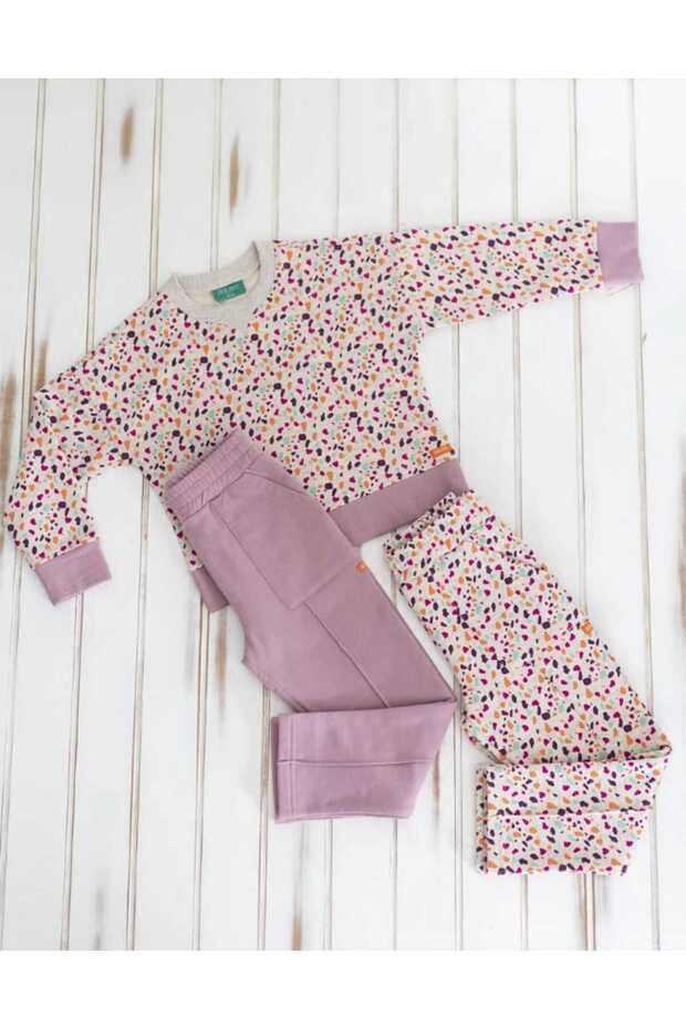 بنطلون بلون مسحوق - 4